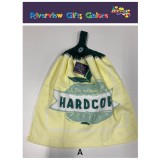 Crochet Top Hand Towel / Tea Towel -  I'm Naturally Hardcore Crochet Top Hand Towel / Tea Towel -  I'm Naturally Hardcore